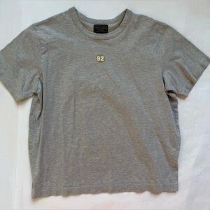 Vintage Abercrombie & Fitch T Short Gray short sleeve Large